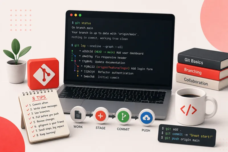 Git for Beginners: 8 Tips to Get You Started with Version Control