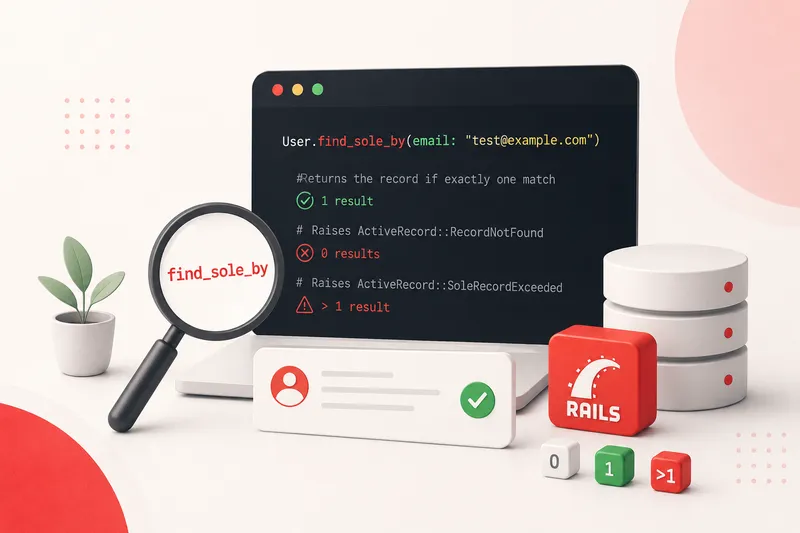 Understanding find_sole_by in Rails